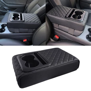 Kool Multi Funcional Car Armrest Box Porta-Copos Centro De Compatibilidade Universal Console Cove