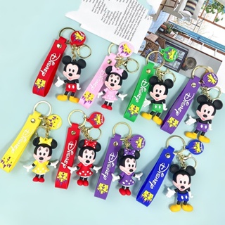 Chaveiro Anime Mickey Mouse Minnie Cute Doll Porta-Chaves