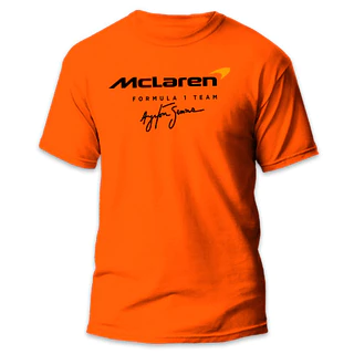 Camisa/Camiseta Airton Senna McLaren 100% Algodão Fio 30.1 - Promoção novidade
