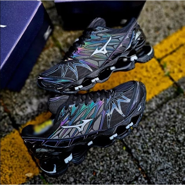 Tênis Mizuno Pro 7 Refletivo Chave Para o Baile LS Masculino Feminino Diversas Cores Molas Sem Barulho Promoção 50%!!!