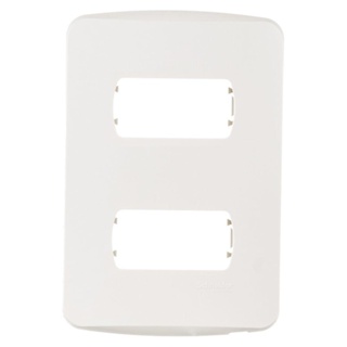 Placa 4X2 2 Módulos Com Suporte Miluz Schneider