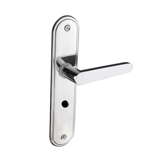 Fechadura interna de aço zamac Concept 402 com espelho cromada Pado Fechadura Zm Concept Espelho 402-40 Interna Cr Pado