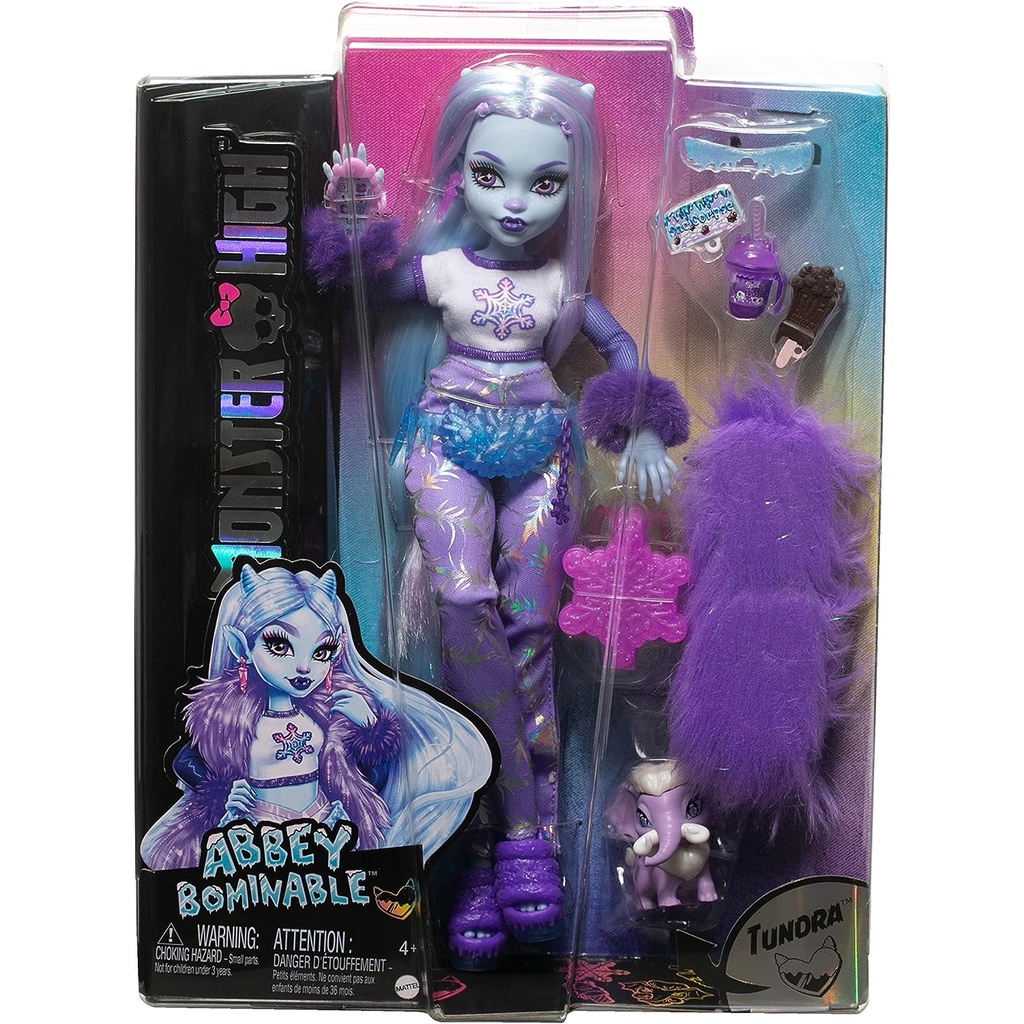 Boneca Abbey Bominable Monster High G3 Básica Importada