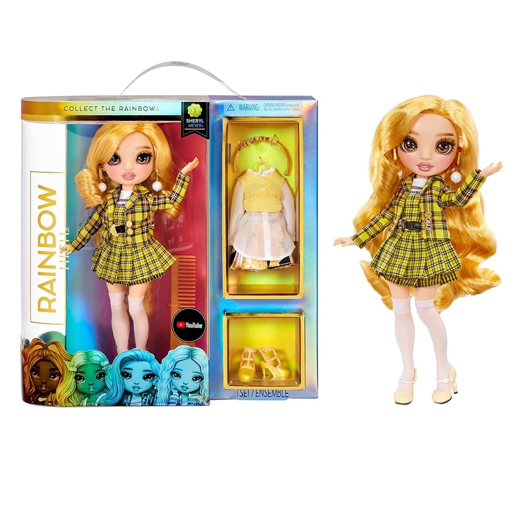 Boneca Rainbow High Series 3 Sheryl Meyer | Shopee Brasil
