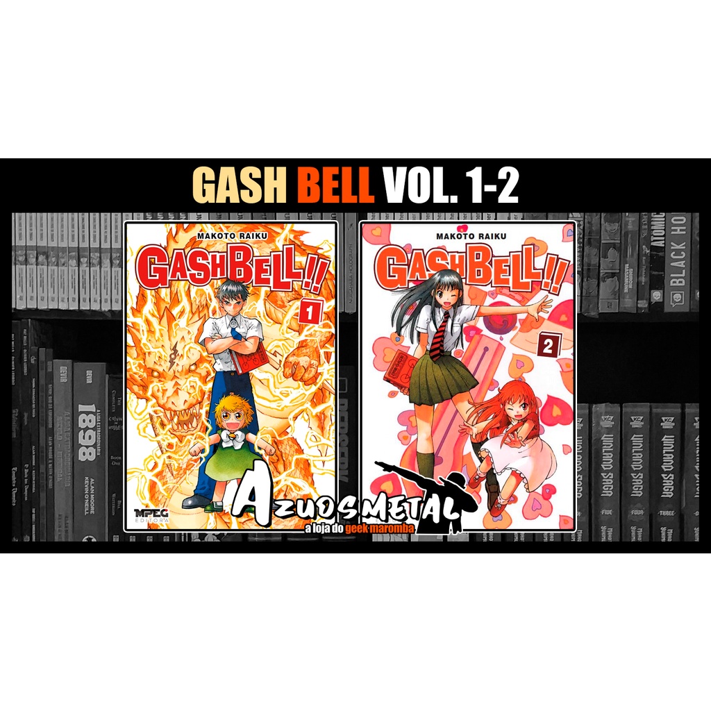 Kit Gash Bell: Kanzenban - Vol. 1-2 [Mangá: MPEG]