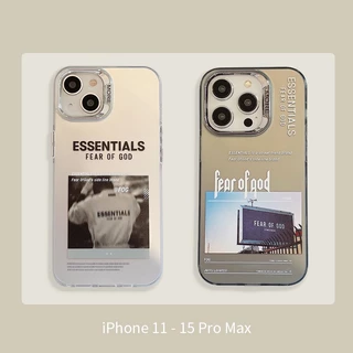 Eletrodeposição De Negócios Essenciais Medo De Deus Rótulo De Grafite Para iPhone 15 14 12 13 11 Pro Max Capa