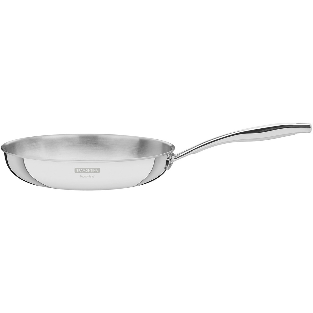 Frigideira Tramontina Inox S/ Tampa Corpo Triplo Grano 26cm