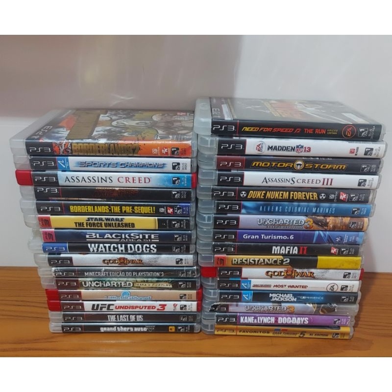 Jogos Raros de PS3 Originais em Mídia Física