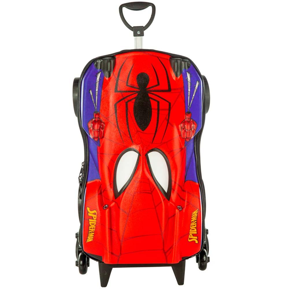 Mochila de Rodinhas P 360 Marvel Homem Aranha Vermelha
