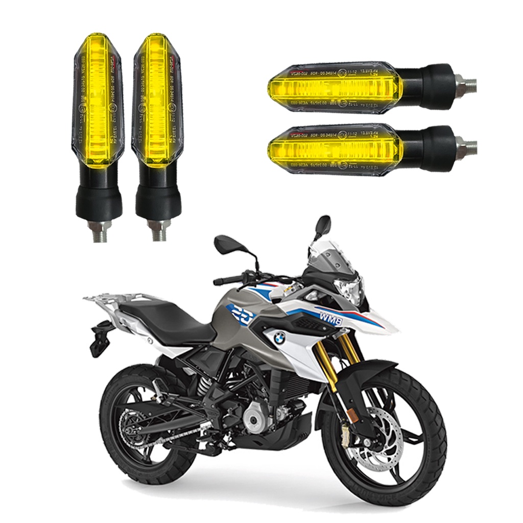 Kit Seta para Moto BMW G 310 GS Pisca Led Universal P53 12V Esportivo ...