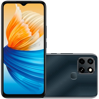 Smartphone Infinix Smart 6 4G 6.52 Pol Quad Core 64GB 2GB Câmera Dupla Quadriband