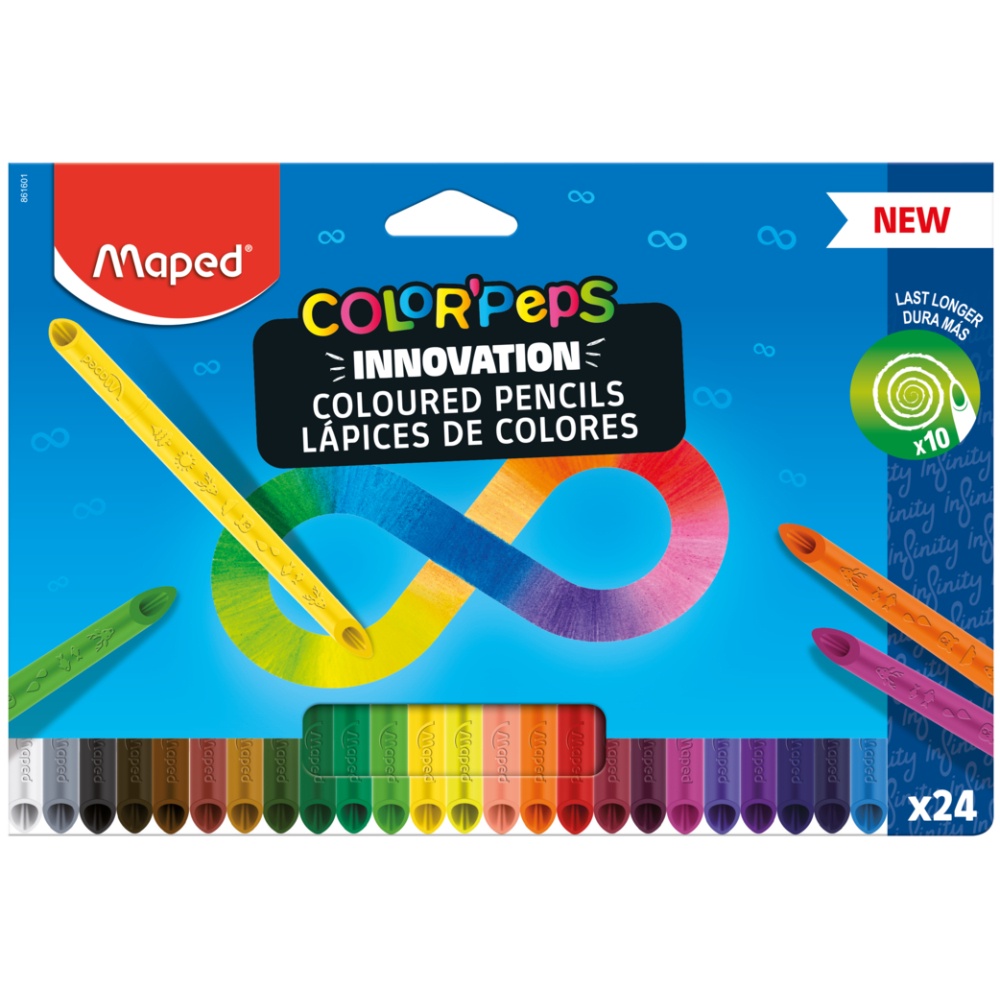 Lápis de Cor Color'Peps Infinity Maped