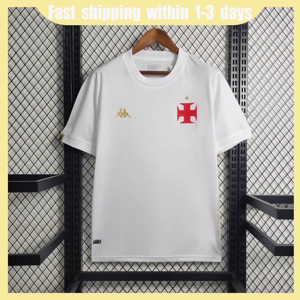 Camisa Vasco Preto 2023 Branco Equipa Futebol