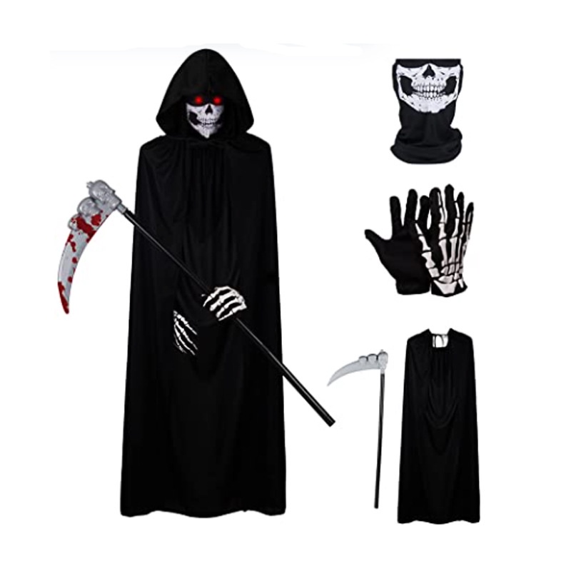 Equipamento De Cosplay. Fantasia De Bruxo Que Festa Do Halloween. Homem-alto,  Barba Branca Comemora Halloween. Velho Bruxeiro Mági Imagem de Stock -  Imagem de branco, cara: 218398871