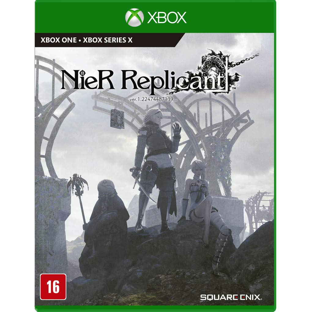 Jogo Nier Replicant Xbox One Mídia Física Lacrado Original