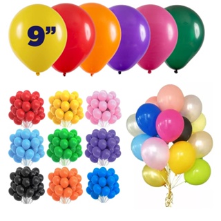 Globos pequeños de látex para fiestas, globos redondos multicolor de estilo  polo de agua, para boda