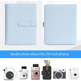 256 Bolsos álbum de fotos para Fujifilm Instax Mini LiPlay 11 12 90 70 50S 26 25 9 8 8 7S câmera instantânea, Photocard Binder titular para Polaroid câmera instantânea Printe FVCC