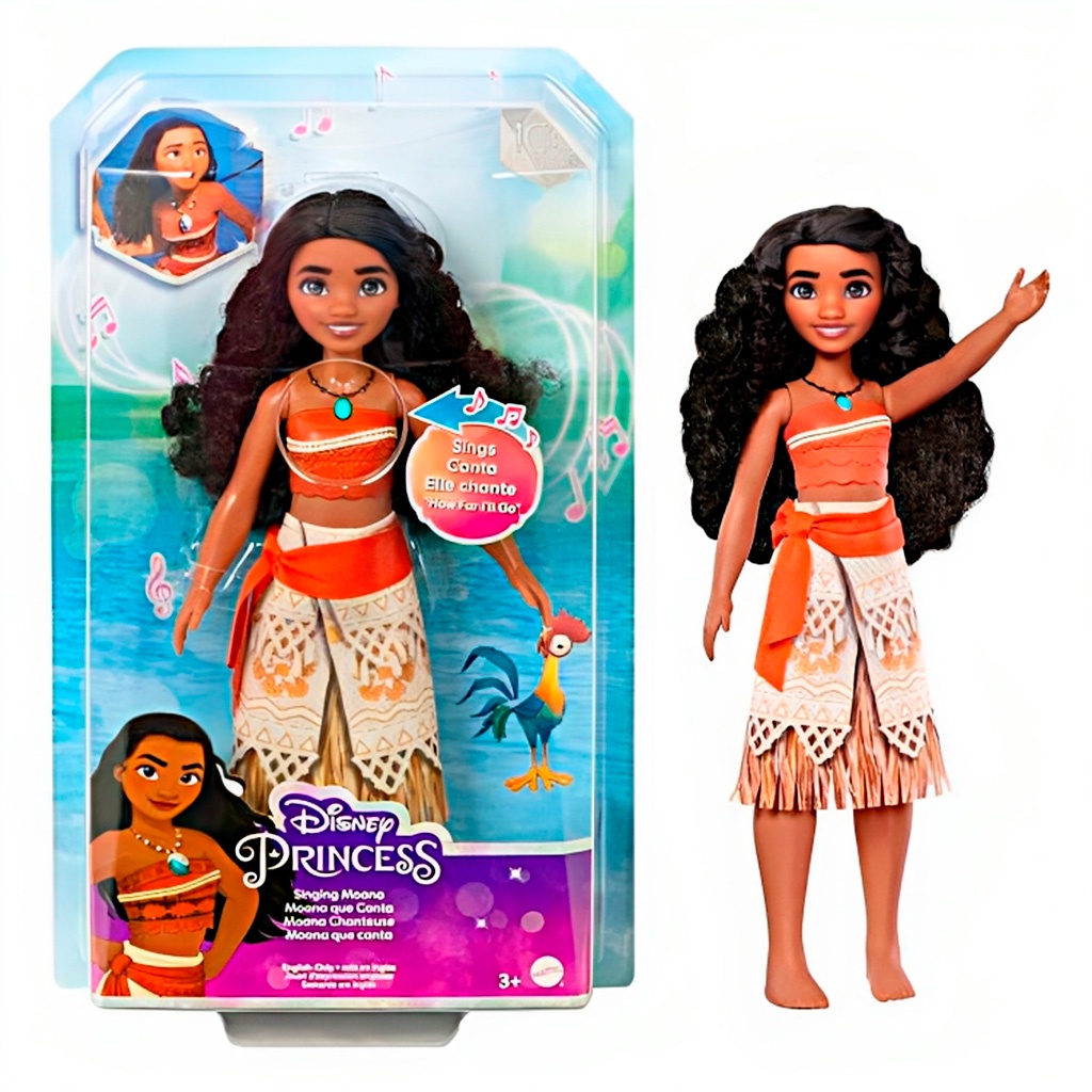 Princesa Disney - Moana Bebê - 2504 - Cotiplás - Real Brinquedos