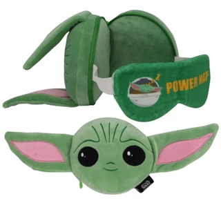 Baby Yoda Grogu Máscara Dormir Almofada Pescoço Oficial Star Wars