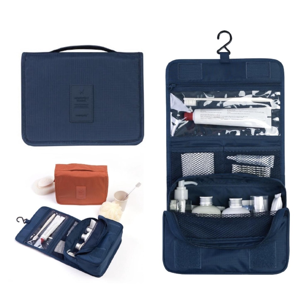 Bolsa Necessaire Viagem Cosméticos Maquiagem Divisórias