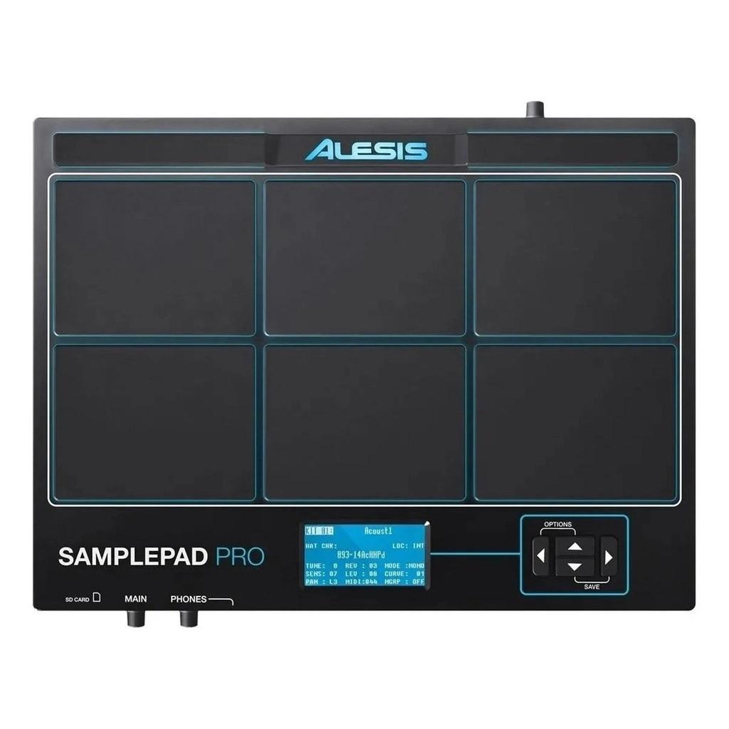 Percussão Eletrônica Alesis 8 Pads Sample Pad Pro Midi Led | Shopee Brasil