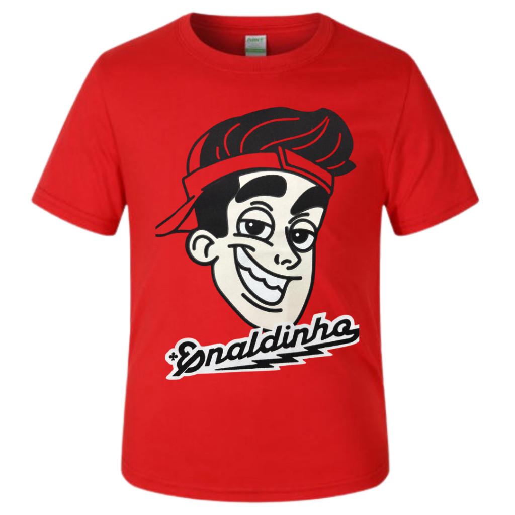 Camiseta camisa Fantasia Infantil Enaldinho You Tuber Gamer Rei do Bafo ...