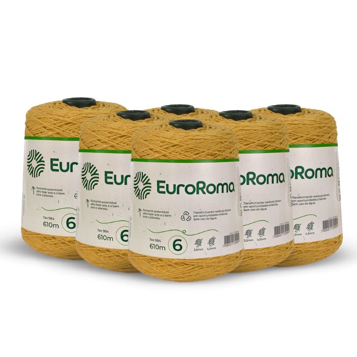 ブランド品専門の 600g EuroRoma Barbante N6 Brasil Shopee | Unidades 6 Kit ブースター・導入液