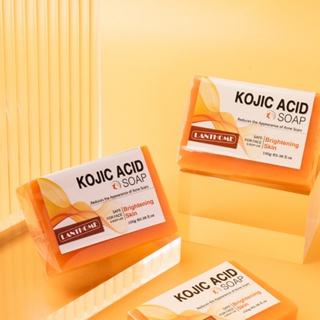 Sabonete De Ácido Kójico Brilhante Hidratante Reduz Pontos Escuros Cicatrizes De Acne Desbotada Facial E Corporal