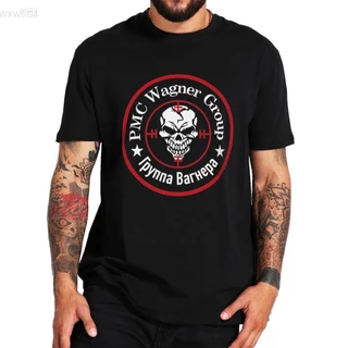 2023 Nova Camiseta Da Moda Masculina PMC Wagner Group Manga Curta Algodão Casul Tops Macia E Confortável