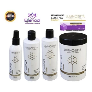 Kit Reconstrução Lumino Cauter 4 Passos - Luminosittà em Oferta na Shopee