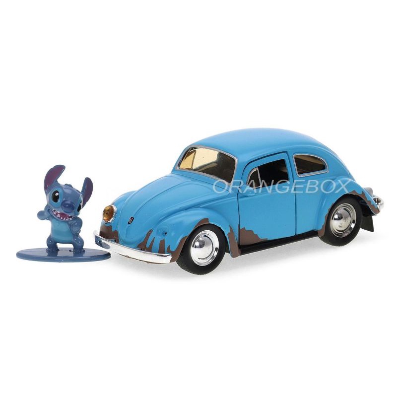 Volkswagen Fusca Lilo and Stitch Jada Toys 132 + Figura Stitch