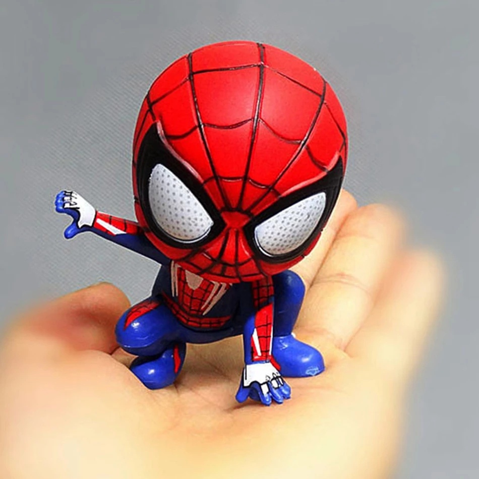 Brinquedo de Action Figure Homem-Aranha, Spiderman, Peter Parker, Figuras  de PVC, Modelo de coleção, Presente