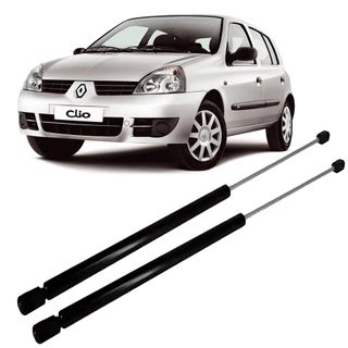 Par Amortecedor Porta Mala Tampa Traseira Clio 2000 2015