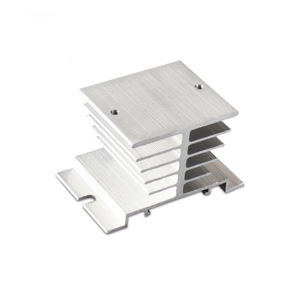 SSR Mini Relè A Stato Solido Monofase Dissipatore Di Calore In Alluminio Radiatore Supporto Su Guida Più Recente Per Relè 10A-25A - Foto 8