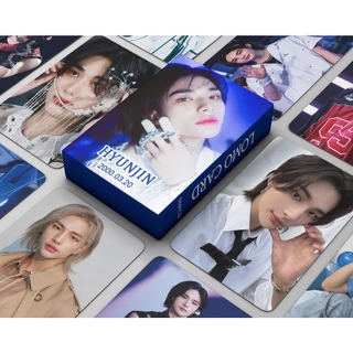 Kpop 55Pcs/Set Stray Kids Hyunjin Solo Card Boys Photocards Straykids Photo Postal Para Coleção De Fãs