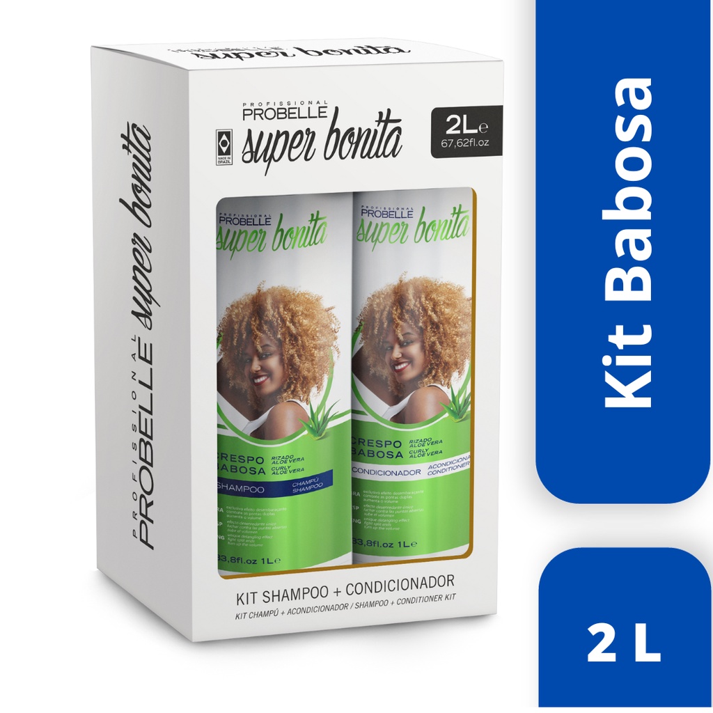 Pack Shamp. + Cond. -2 Litros - Super Bonita - Probelle | Shopee