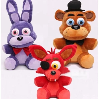 4 Estilos Cinco Noites Em Freddy FNAF Ursinho De Pelúcia Macio Fox Bonnie Brinquedos De Ouro Para Crianças Fãs