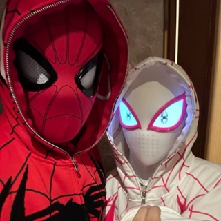 Fantasia homem aranha PS4 infantil nova mascara com olhos 3D