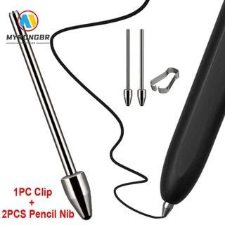 MYRONGBR Bico Para Lápis , Ponta Da Caneta De Toque Substituível S Resistente Ao Desgaste Em Liga De Titânio Prata Galaxy Tab S7/S8/S9 + S23 Note20