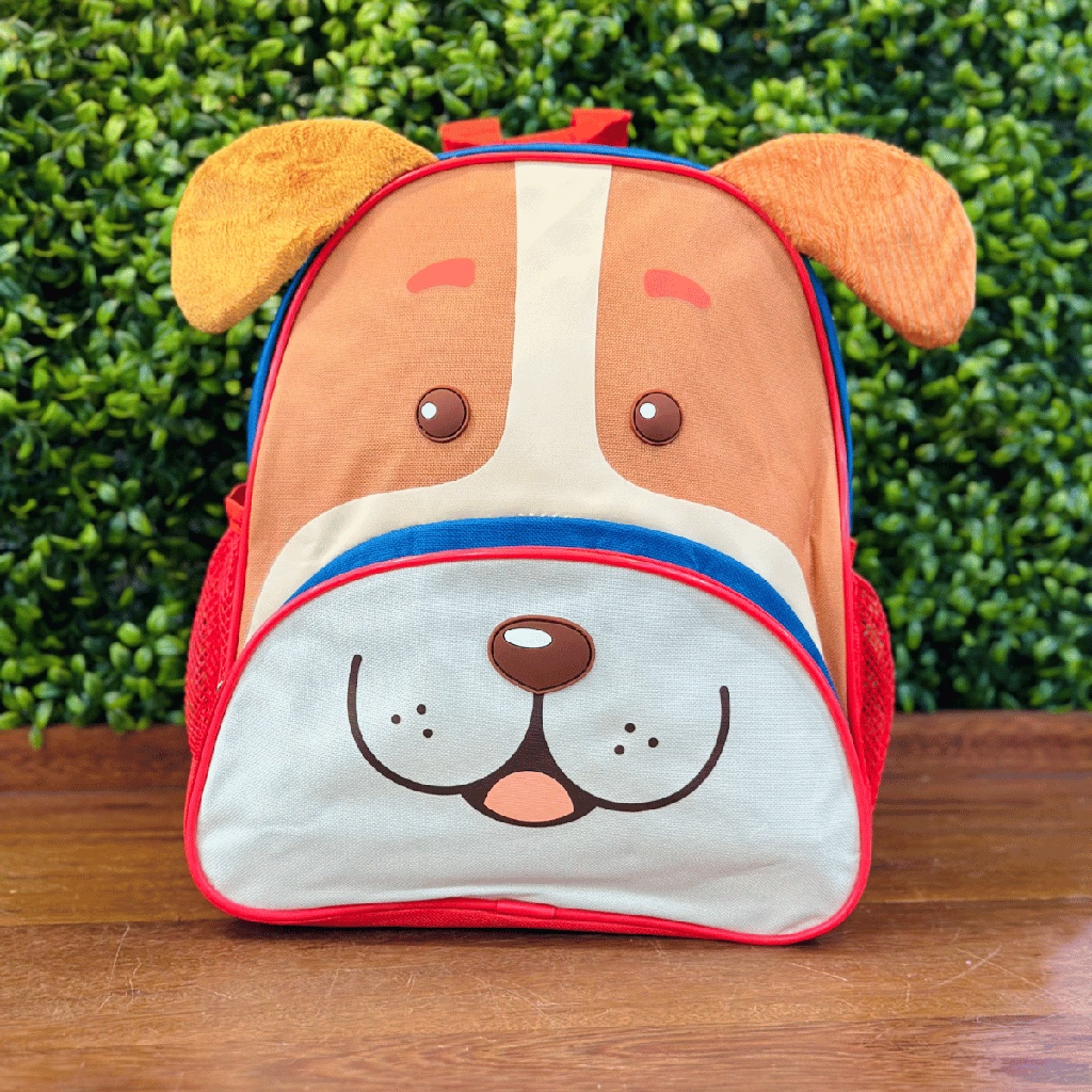 Mochila Bolsa Escolar de Costas Cachorro Cachorrinho Dog Infantil ...