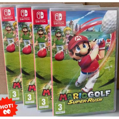 Mario Golf: Super Rush Nintendo Switch Jogo Mídia Física Novo