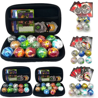 New 4/6/8/10/12/15 Bakugans high-end ferramenta de armazenamento de brinquedo de deformação das crianças aniversário Christma