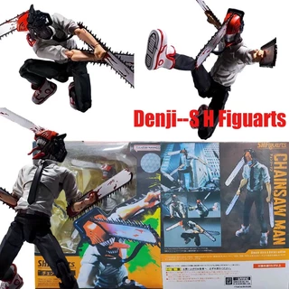 S H Figuras Homem Serra De Corrente SHF Denji Figura De Ação Articulado Boneca Modelo