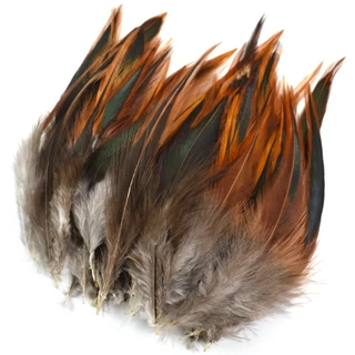 20 Peças Penas De Faisão De Frango Natural Raras Para Artesanato Pequena Pluma Diy Acessórios De Decoração De Apanhador 