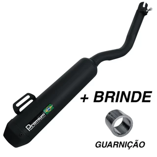 Escapamento Xtz125 Ponteira Preta Premium Ano 03a13