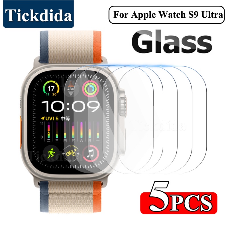 Hd vidro temperado para apple watch ultra 49mm protetor de tela anti-risco  para apple watch 8 pro 49mm smartwatch acessórios novo - AliExpress