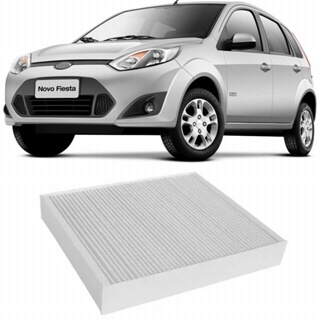 Filtro Cabine Ar Condicionado Ford Fiesta 2014 A 2016 Tecfil