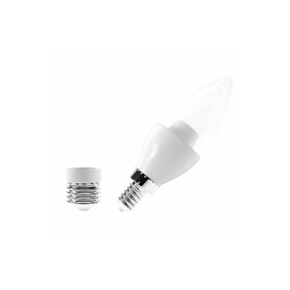 Lâmpada LED vela Luminatti E14 E27 bivolt 6W 2700K amarela 400lm