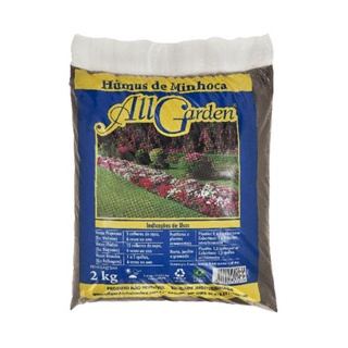 Húmus De Minhoca All Garden 2kg