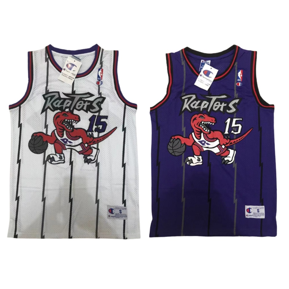 NBA JERSEY RETRO TORONTO RAPTORS 15 VINCE CARTER OEM De Alta Qualidade